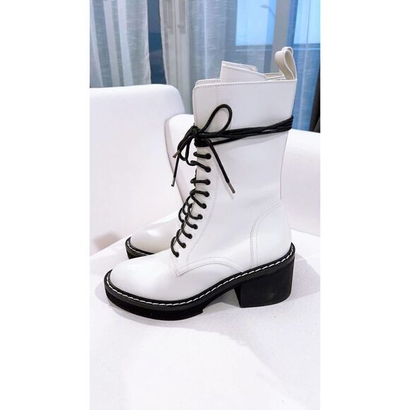 khaite cody boots white 10B - Picture 4 of 13